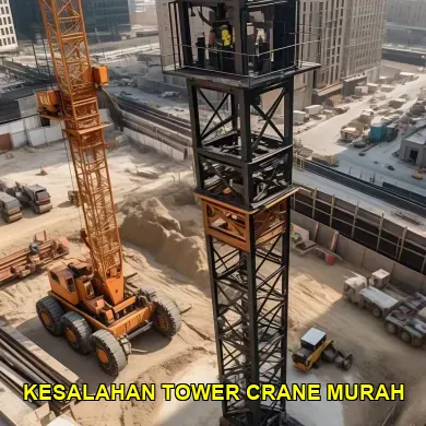 Kesalahan Umum dalam Pengoperasian Tower Crane dan Solusinya